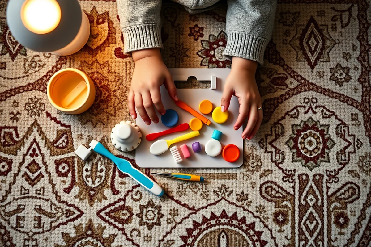 dental hygiene toddler activities alternatives — Dental Hygiene Toddler Activities Alternatives (the finished result)