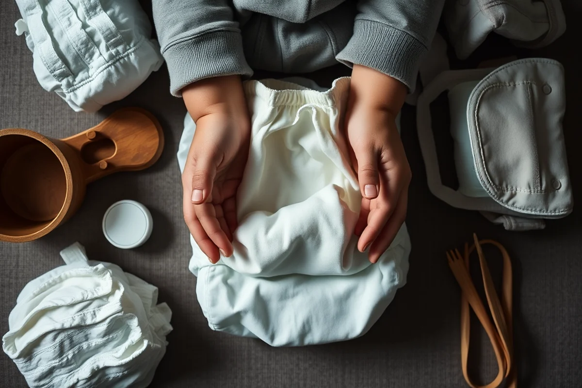 eco friendly baby diapers — Eco Friendly Baby Diapers (the finished result)