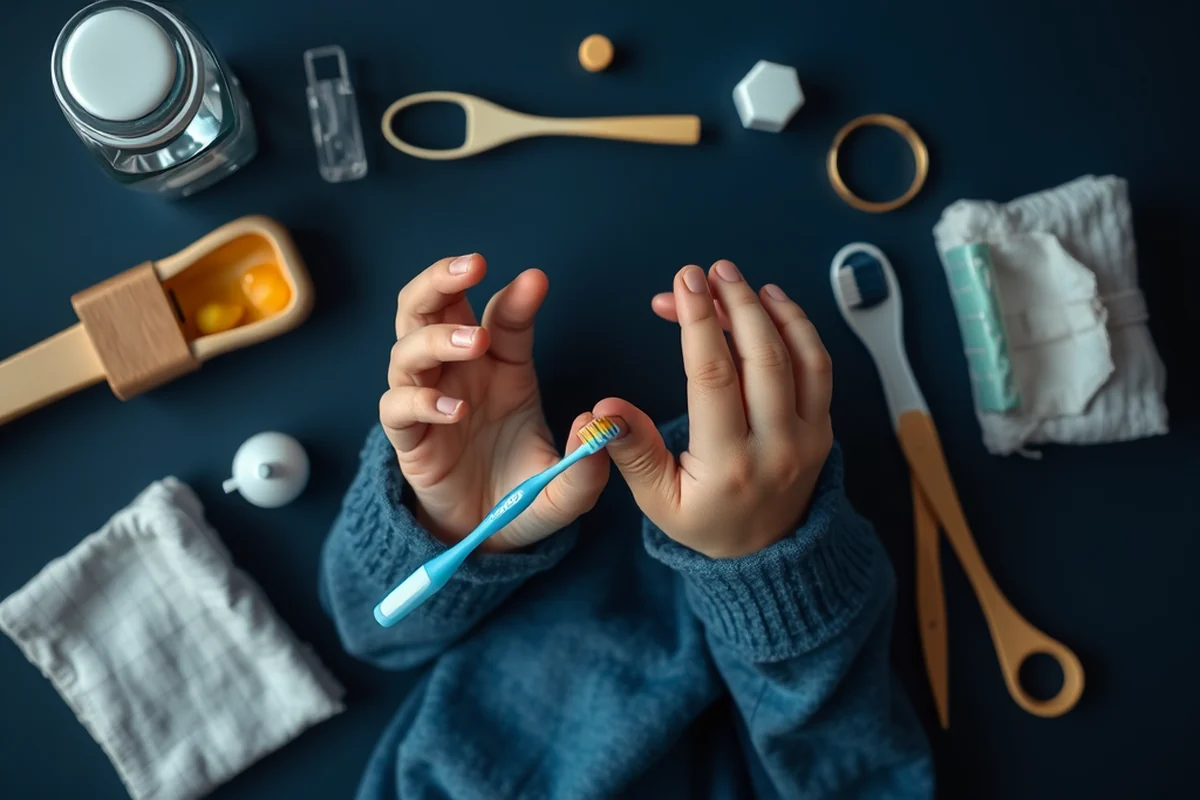 toddler oral hygiene vs — Toddler Oral Hygiene Vs (the finished result)